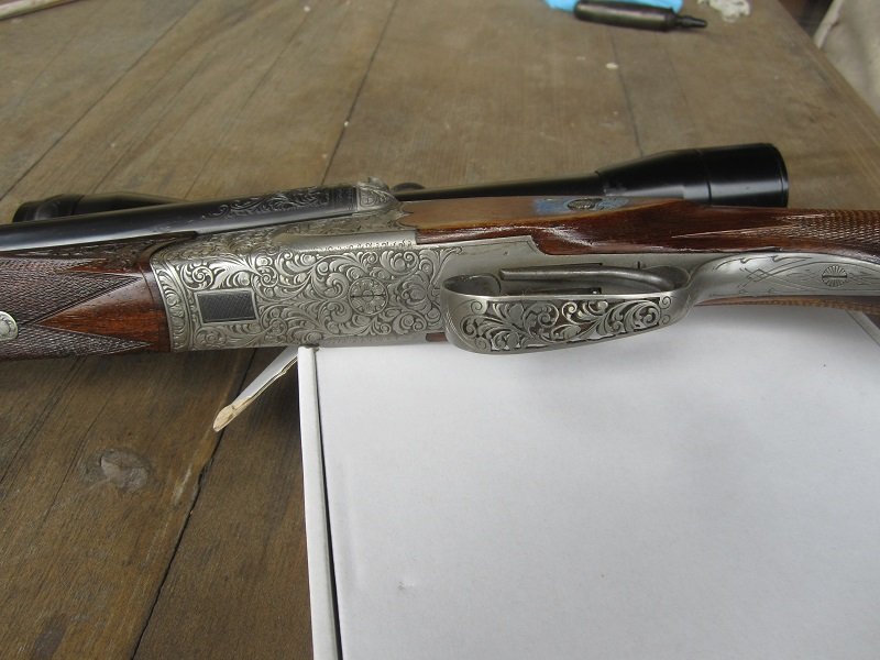Büchsflintendrilling Unikat Schilling,8x57IRS,5,6x52R,16/70 – Bild 4