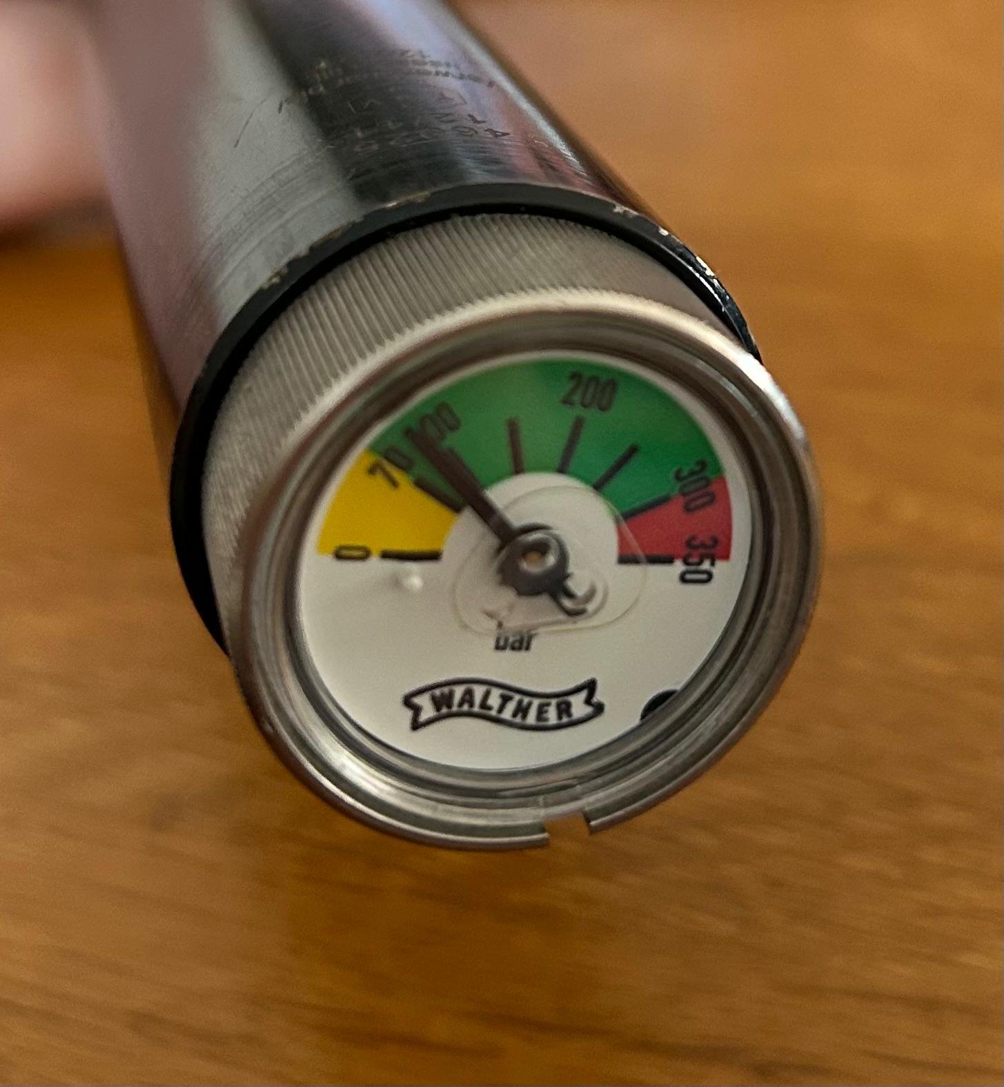 Walther Pressluftkartusche 300bar - Stahl – Bild 1