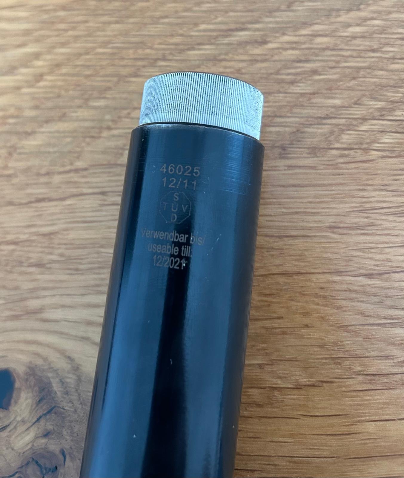 Walther Pressluftkartusche 300bar - Stahl – Bild 2