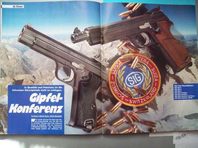 Visier - Heft : ** SIG 210 -- Test und Modellgeschichte ** – Bild 1
