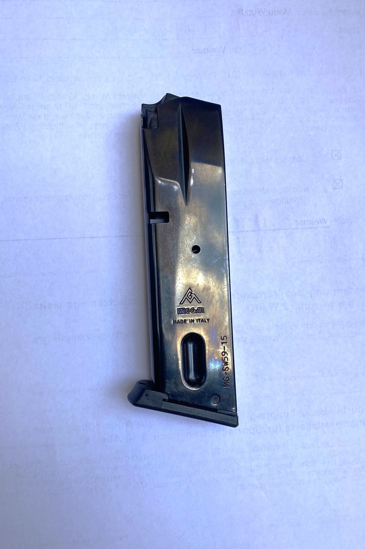 Pistolen-Magazin für S&W, 9mm, TargetChampion, 59../915 – Bild 2