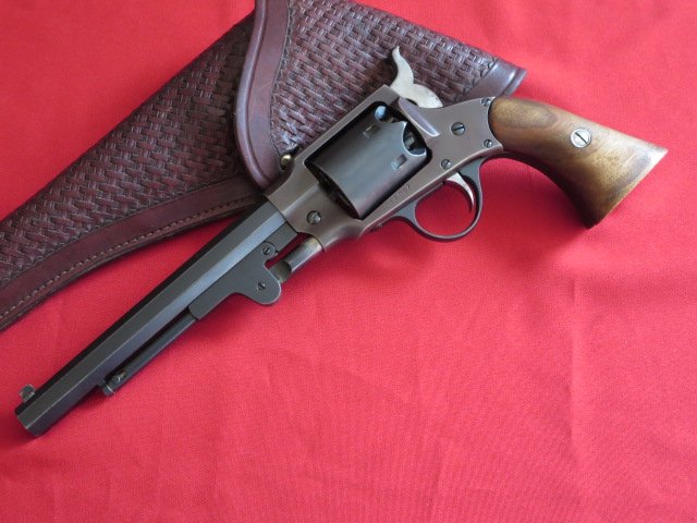 Perkussionsrevolver Rogers & Spencer 44 Blackpowder Match mit Holster – Bild 1