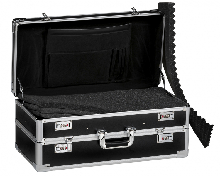 berwall FC 062 Twin N Waffenkoffer Doppel Pistolenkoffer Kurzwaffenkoffer Alukoffer case gun – Bild 4