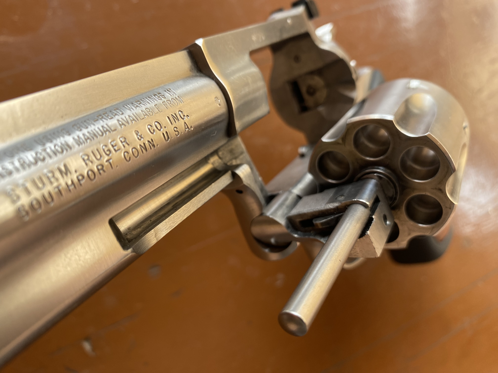 Ruger GP100 GP 100 .357Mag 6" stainless .357 Magnum – Bild 3