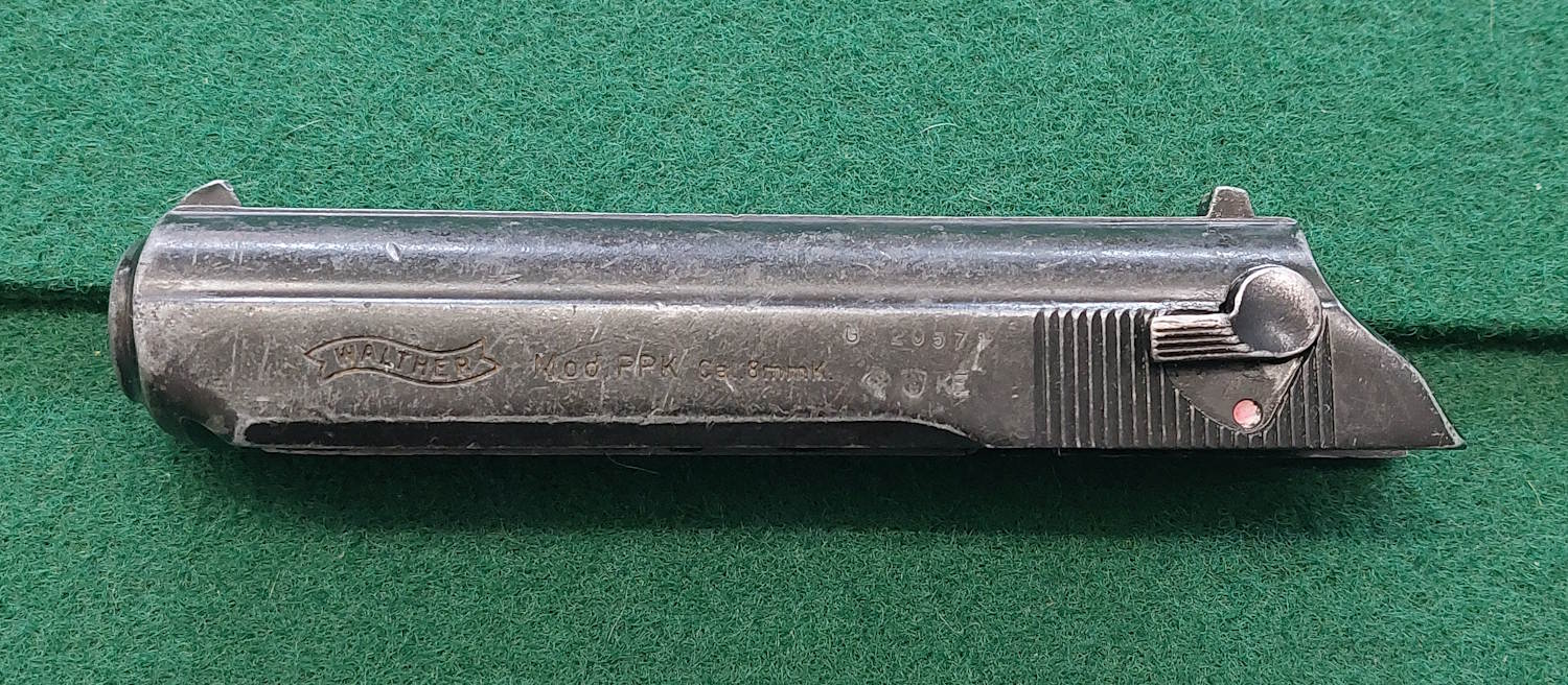 Verschluss (Schlitten) Walther Mod. PPK Kal. 8mmk PTB 502 – Bild 1