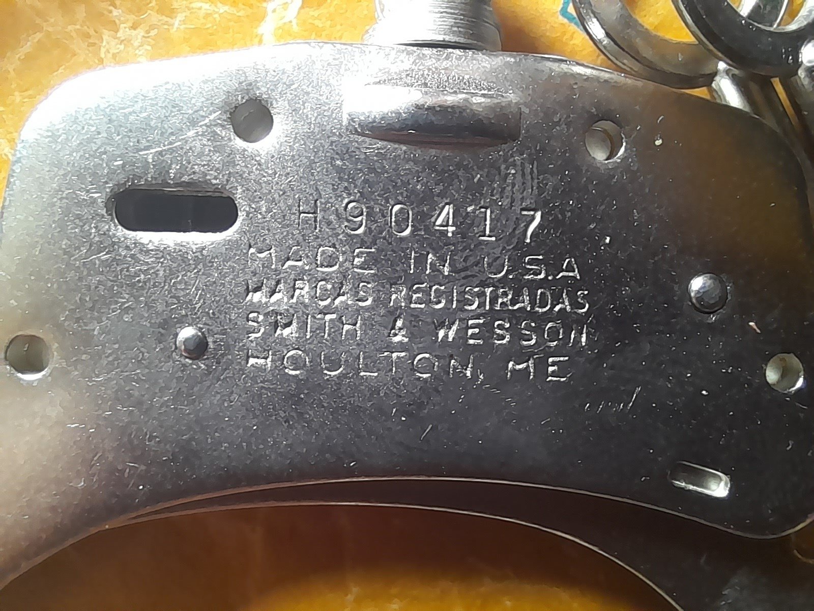 Smith and Wesson Handcuffs, Handfessel, Handschellen – stampa 3