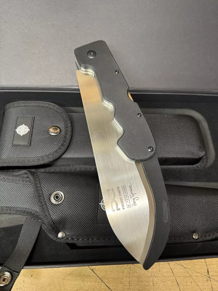 Klappmesser Jörg Sprave Pocketchete Machete Klappmesser Limitiert 1210 – Bild 1