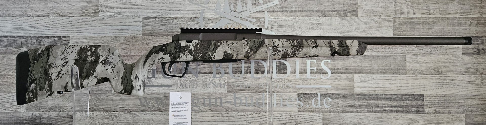 Neuware vom Fachhandel - Savage AXIS II PRO Woodland .223 Rem. - Linkswaffe mit Linkssystem – Bild 2