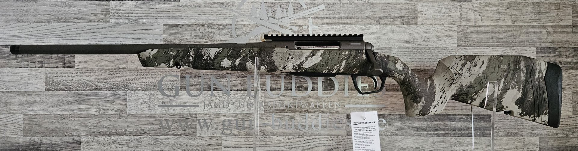 Neuware vom Fachhandel - Savage AXIS II PRO Woodland .223 Rem. - Linkswaffe mit Linkssystem – Bild 1