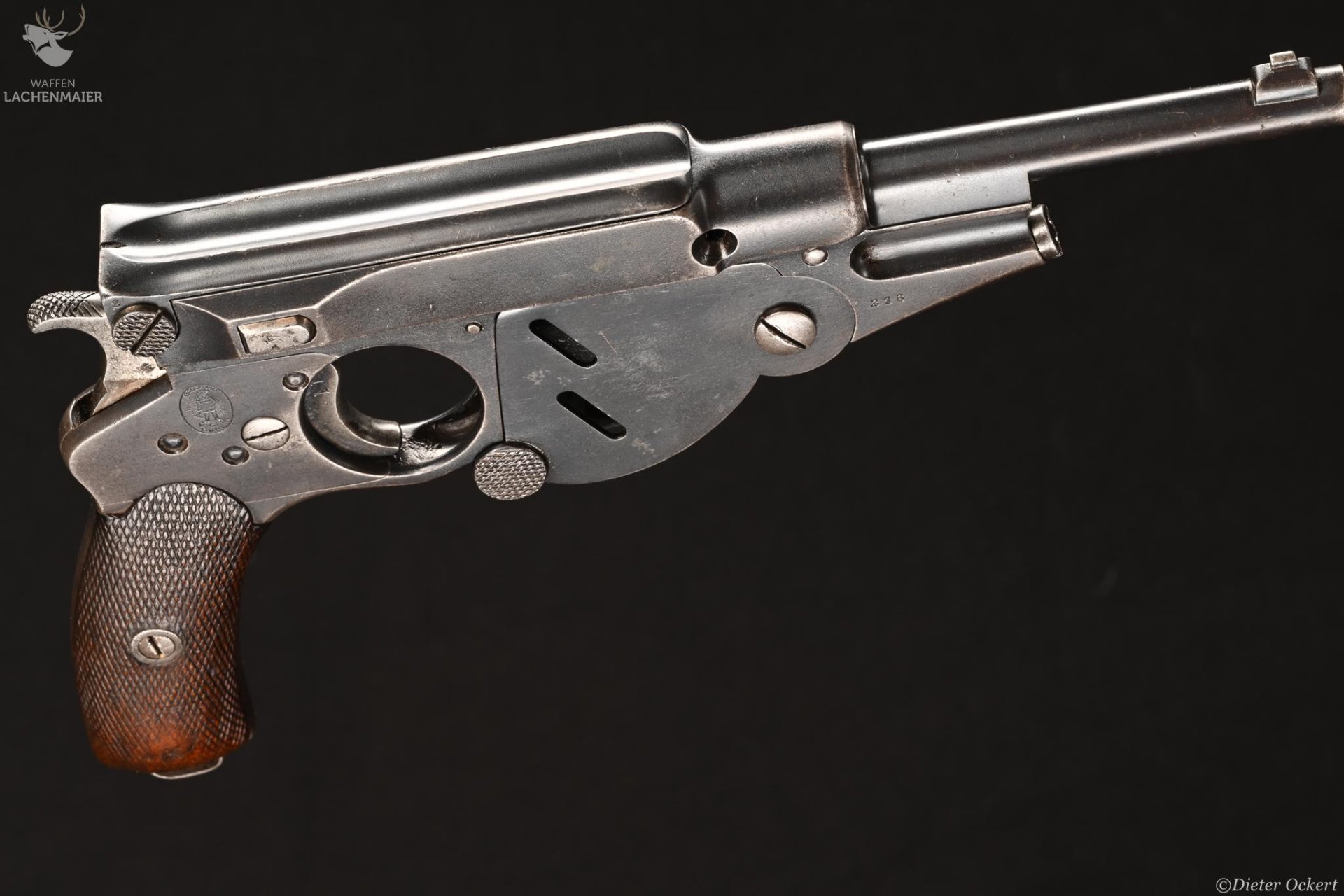 Bergmann N°3 1897 Kaliber 6,5mmBergmann – Bild 1