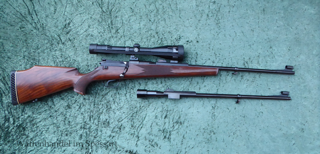Mauser 66 SL Kal.8x68S mit Austauschlauf 7x64 u. Zeiss ZF – Bild 1