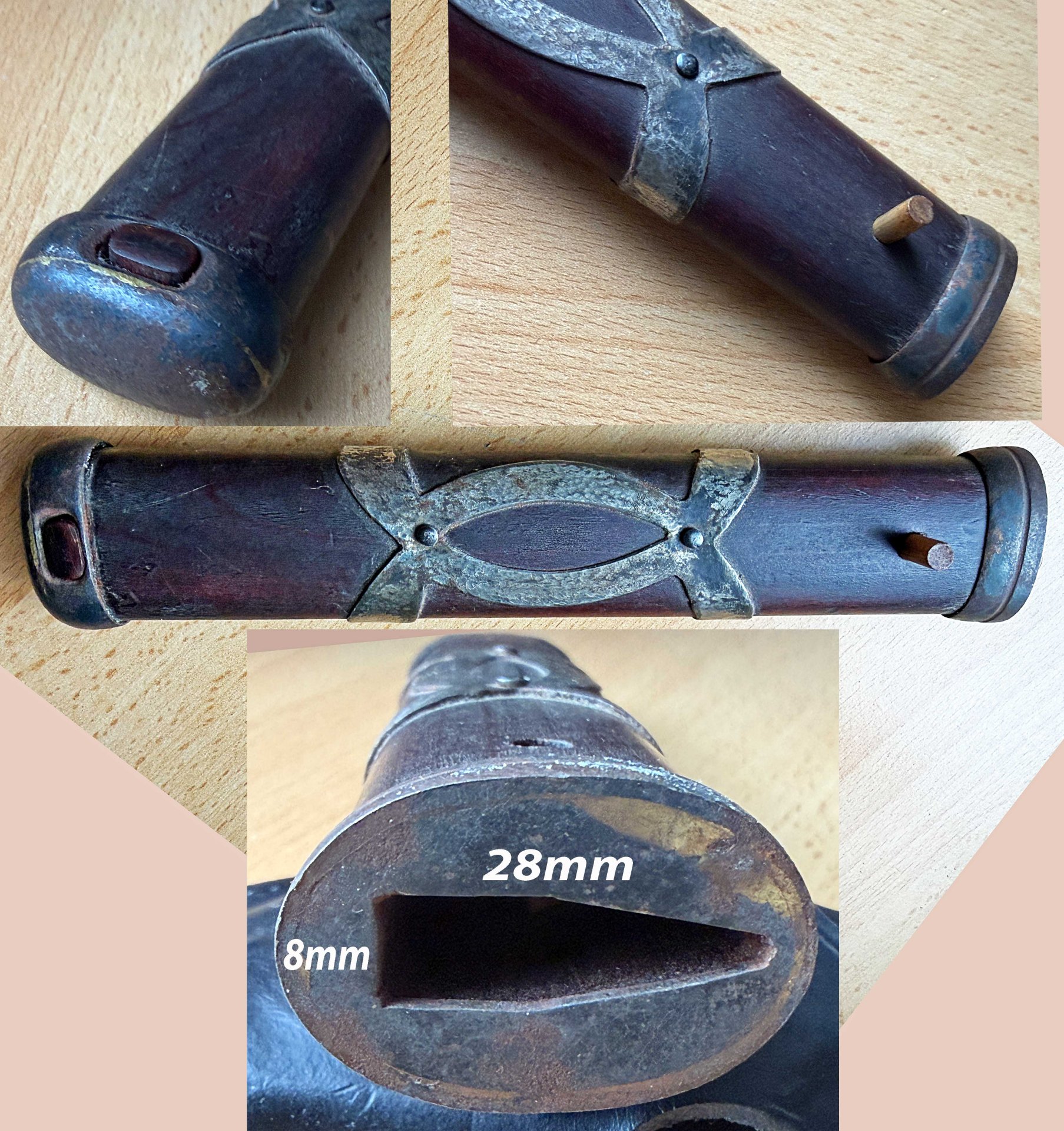 Griff für Wakizashi oder Tanto-Messer – imagem 1