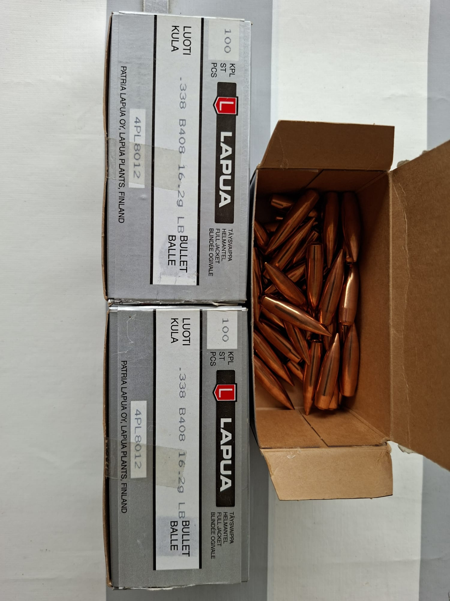 240st. Lapua Geschosse .338 - 250gr Lockbase – attēls 1