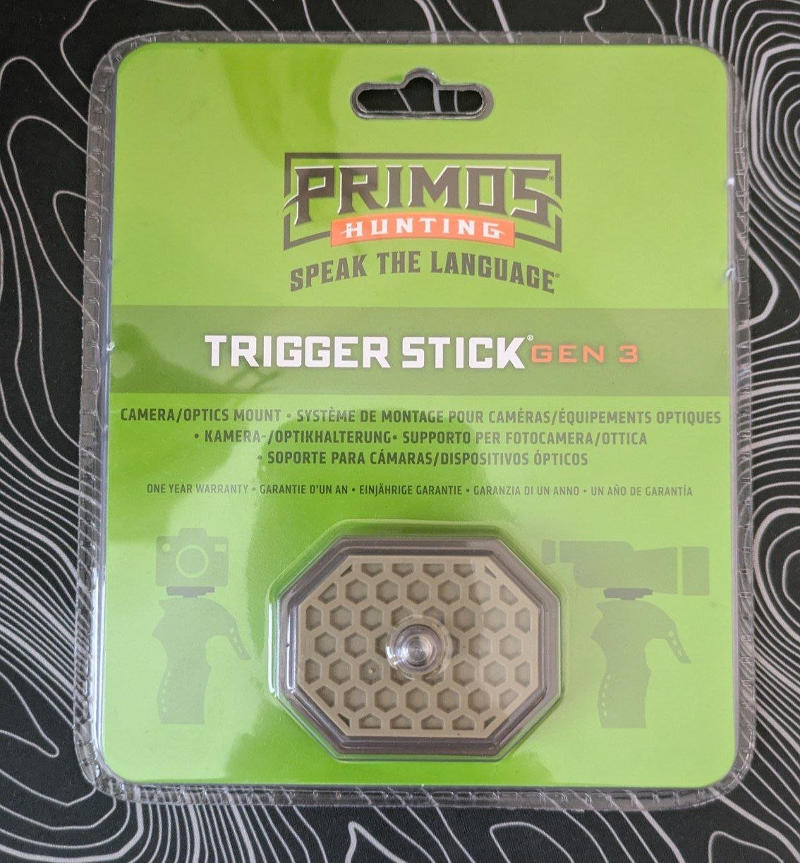 Primos Trigger Stick Gen 3 Kamera-/Optikhalterung Accessory Mount OVP – kuva 1