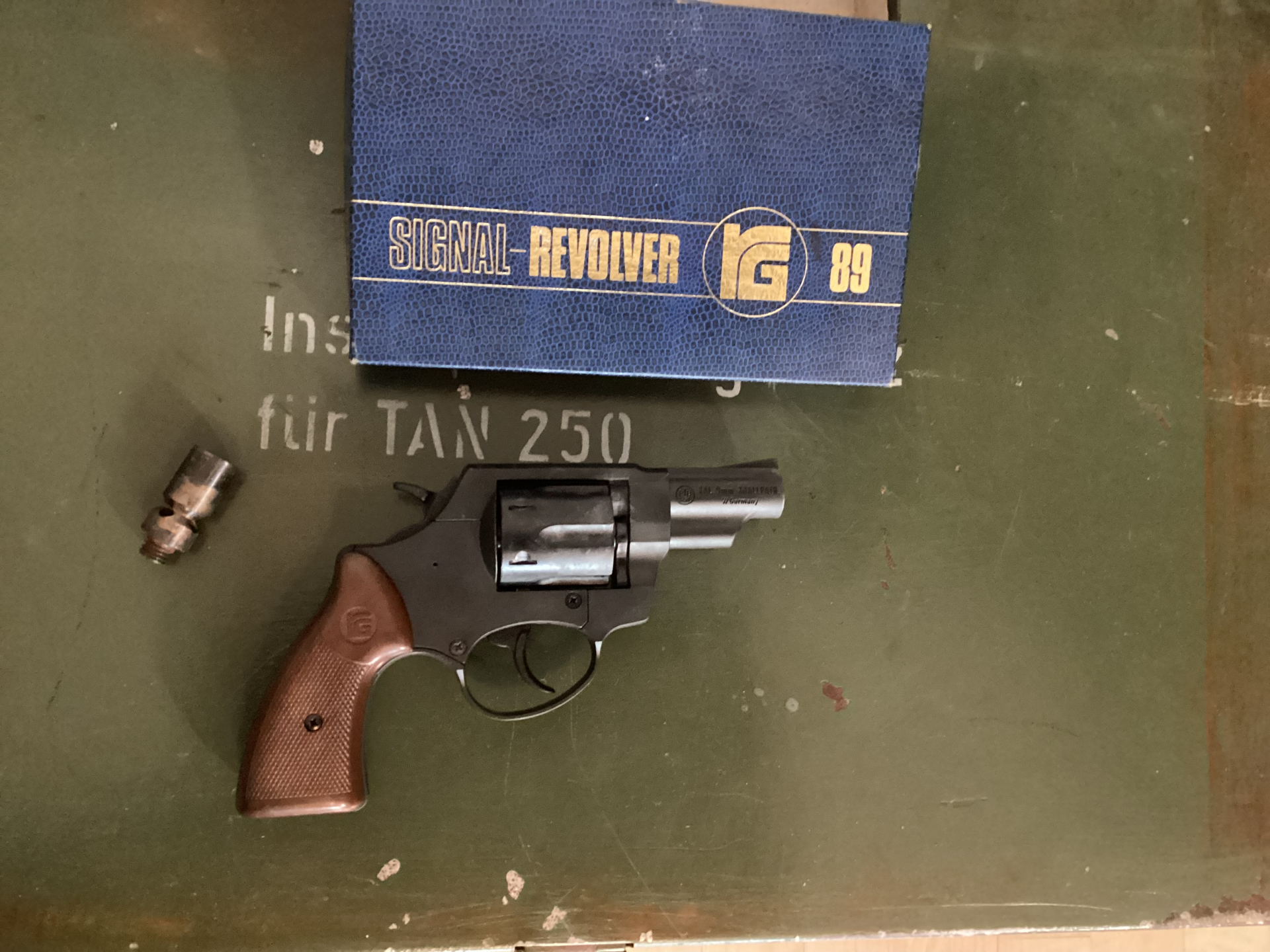 Schreckschuss Revolver Röhm RG 89 PTB451 Kal. 9mm Knall – Bild 2