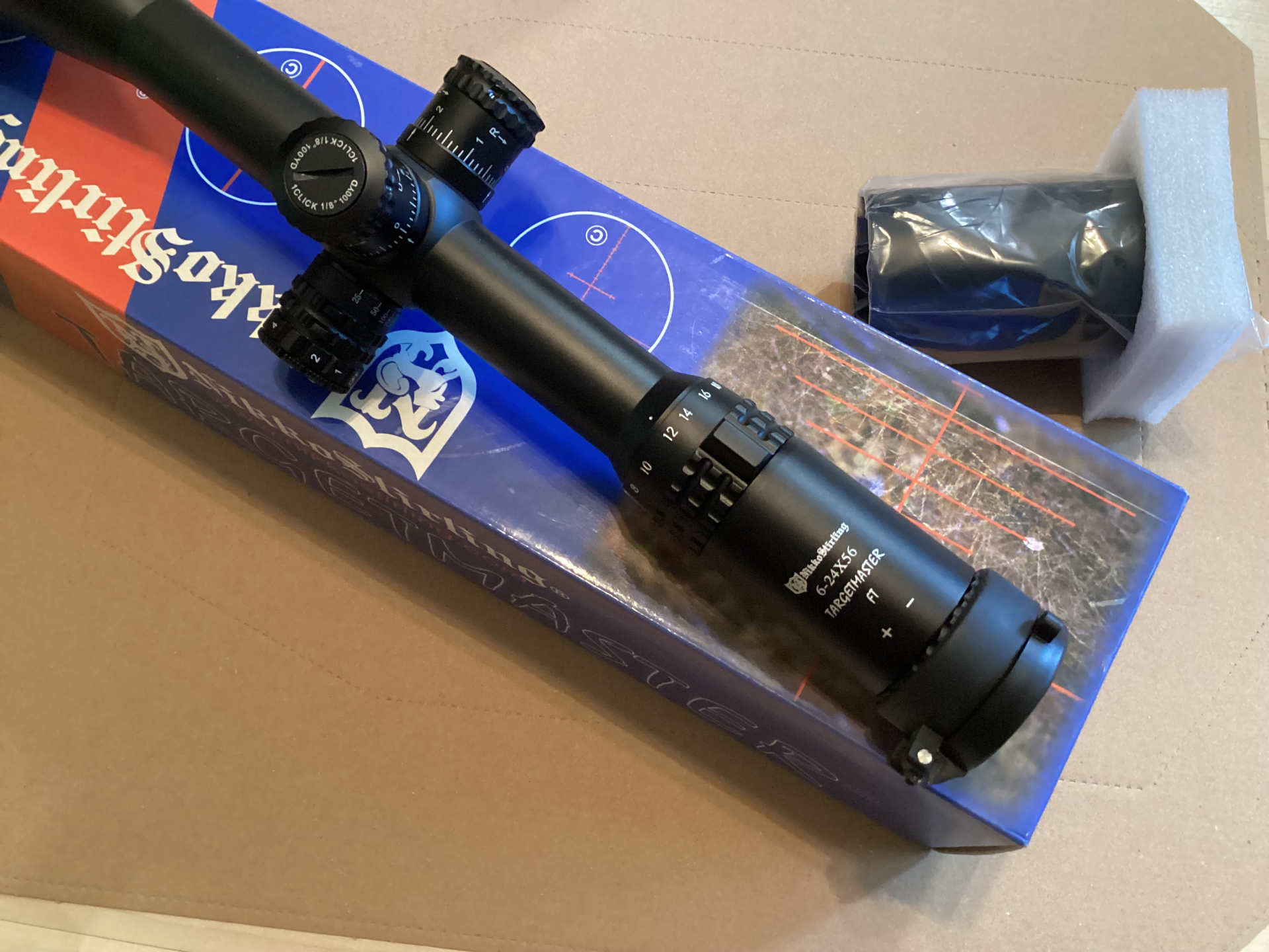 Nikko Stirling Zielfernnrohr Target 6-24x56 FT Absehen – Bild 2