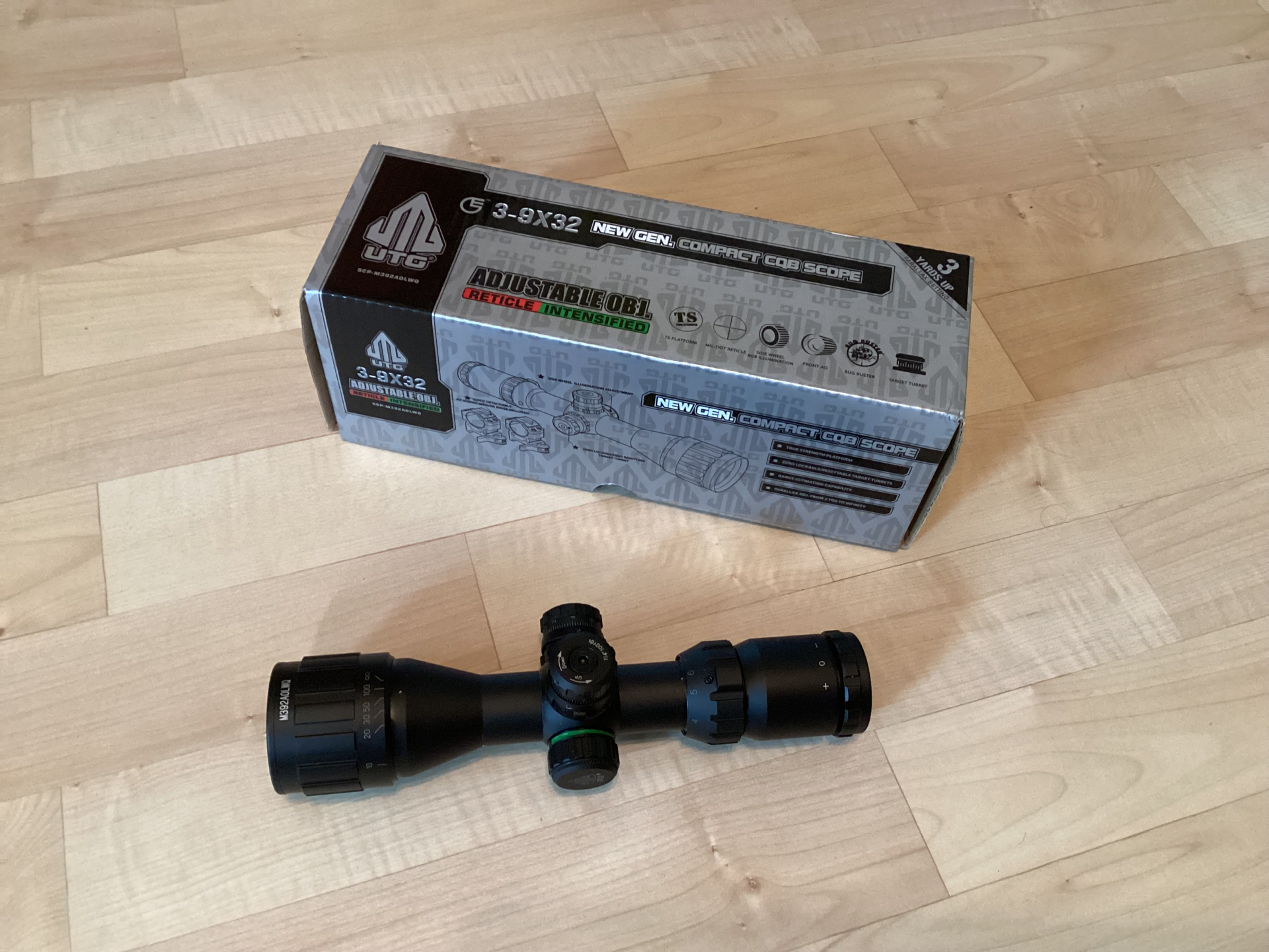 UTG 3-9x32 Zielfernrohr Compact CQB Scope – Bild 1