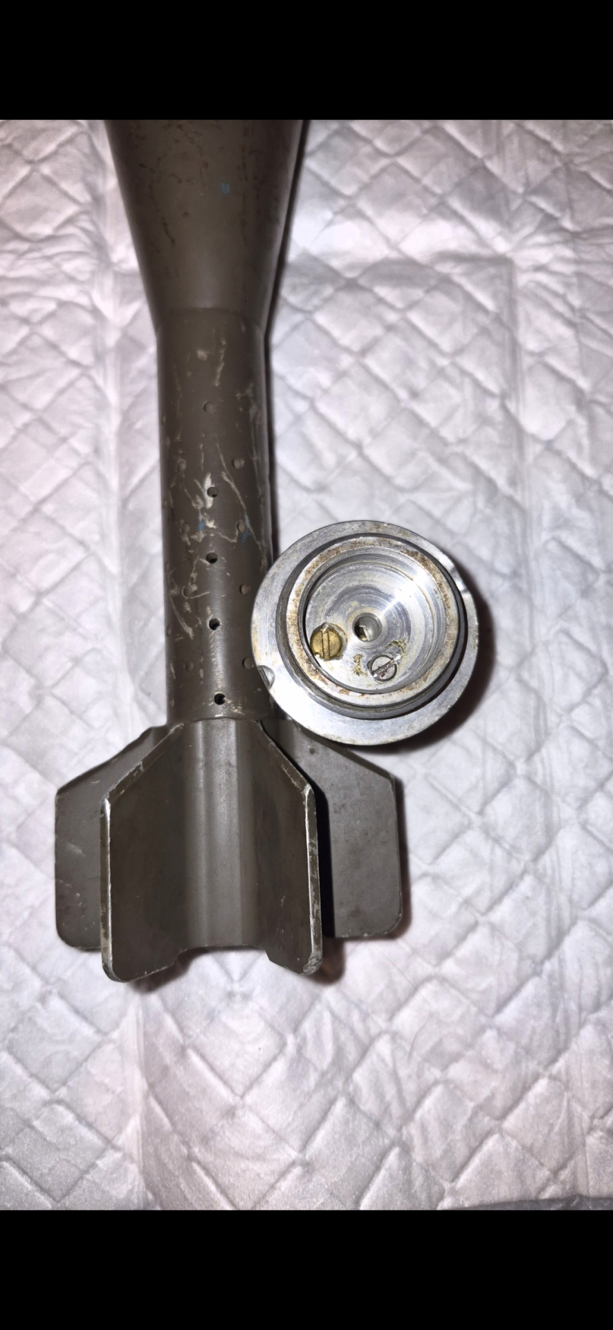 81mm Werfergranate Spreng alte Version ,USA ,Nato – Bild 4