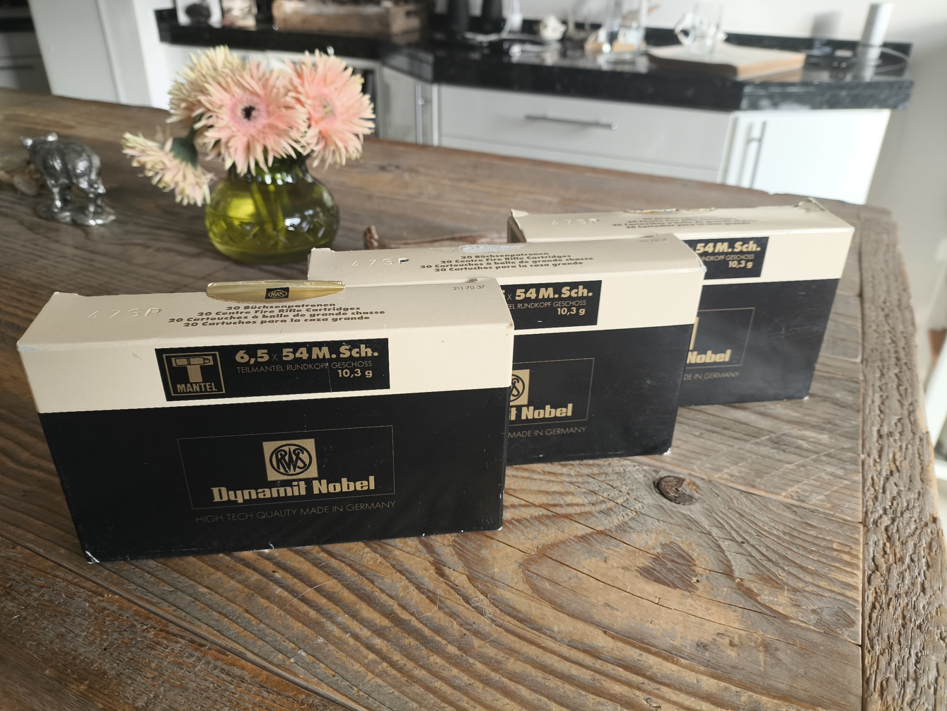 6,5x54 M.Schönauer 48 Stück T-Mantel RWS 10,3g – Bild 1
