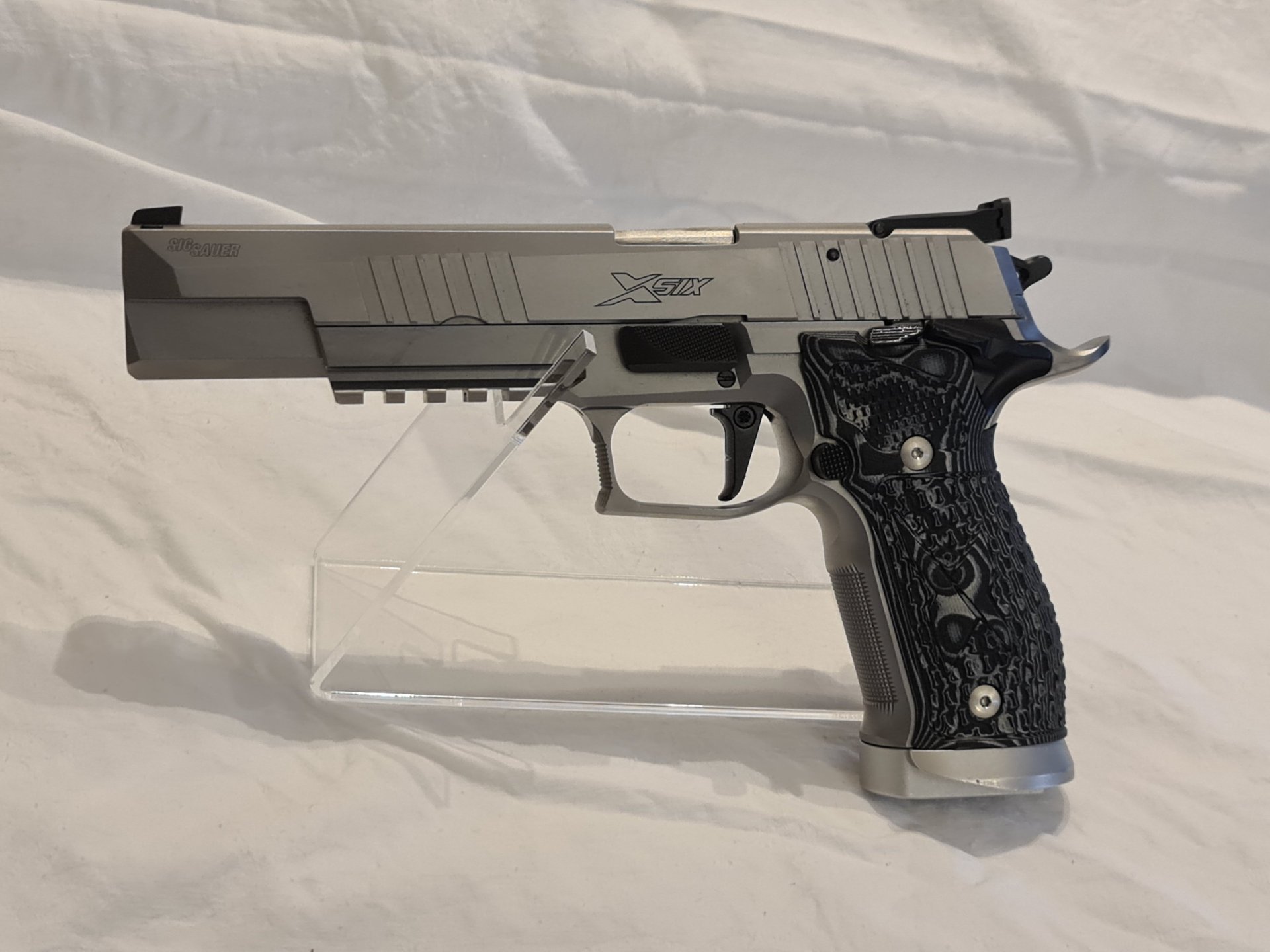 SIG SAUER P226 X-SIX Super Match, im Kal. 9 mm Luger, “ Neuwertiger Zustand“ – Bild 1