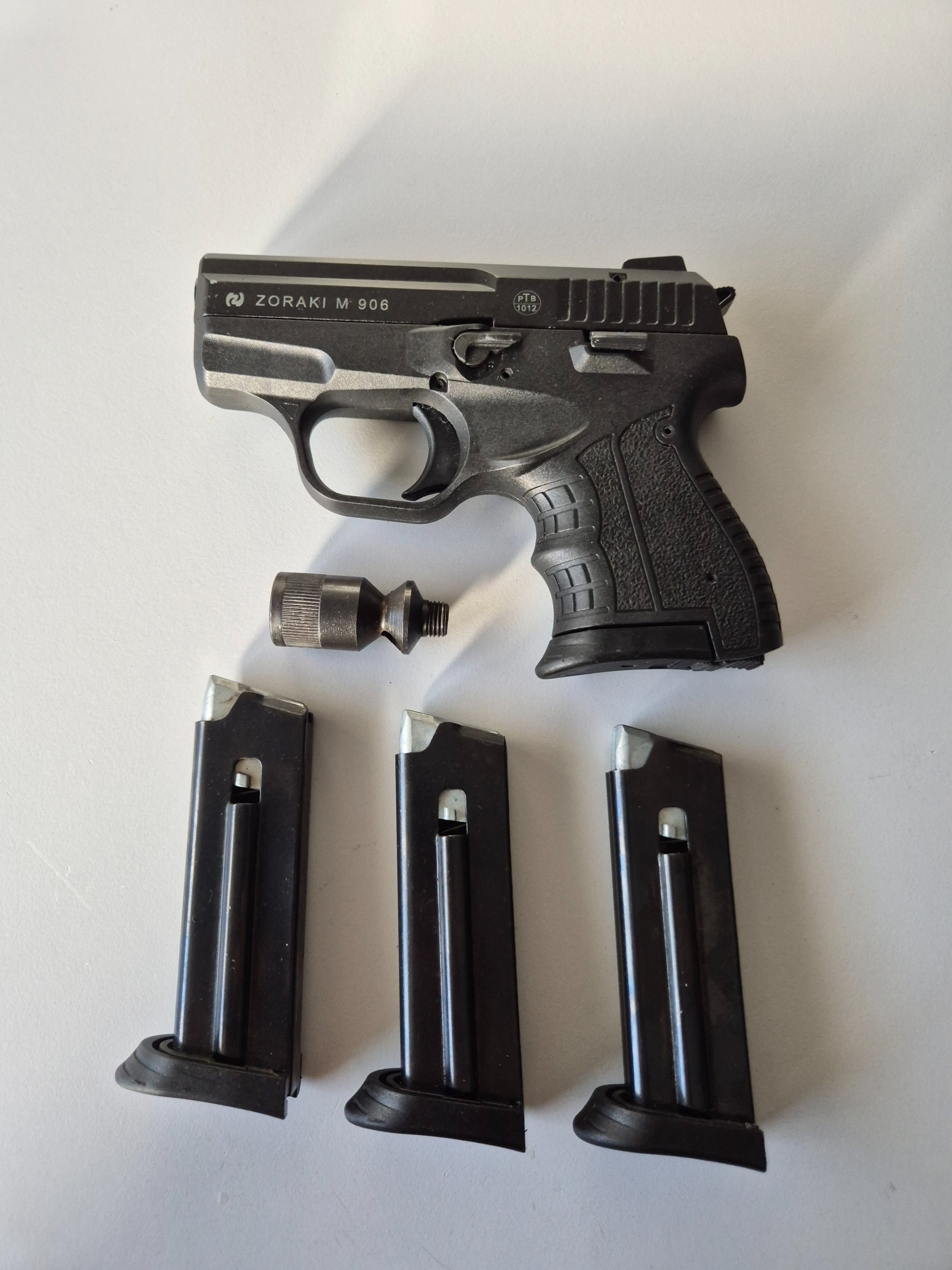 Zoraki M 906 PTB 1012 Schreckschuss 9mm P.A.K – Bild 1