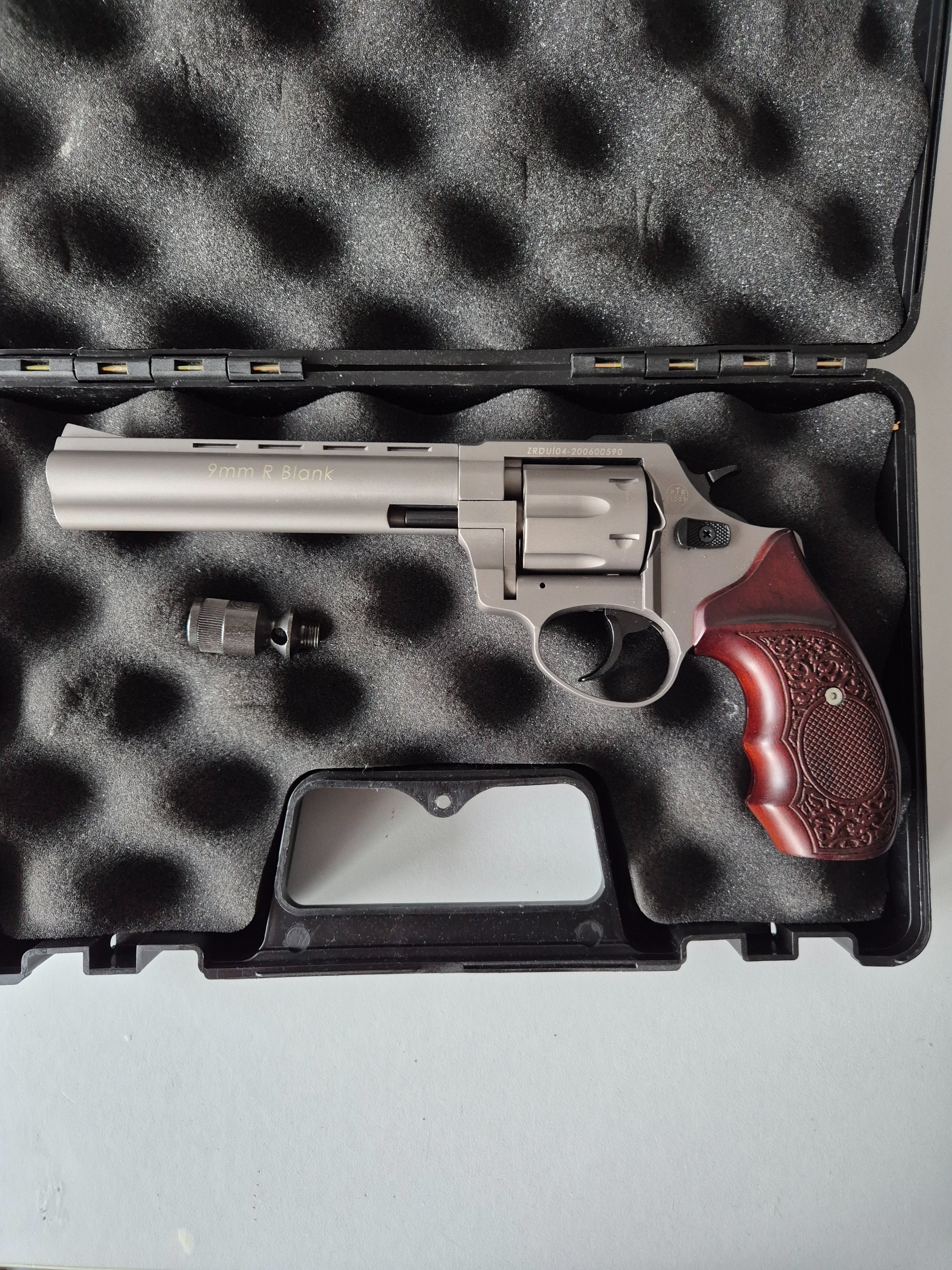 Zoraki R1 6 Zoll 9mm RK Schreckschuss P.A.K PTB 1009 Revoler – Bild 1