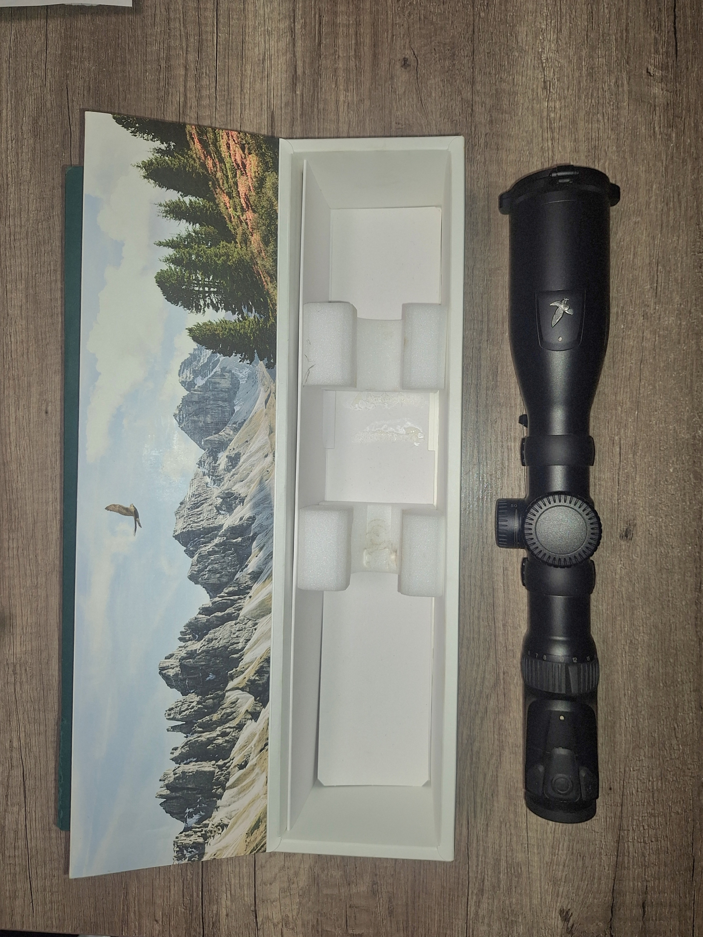 Zielfernrohr Swarovski DS 5-25×52 P Gen.1 - Absehen 4a-1 inkl. Blasermontage – Bild 1