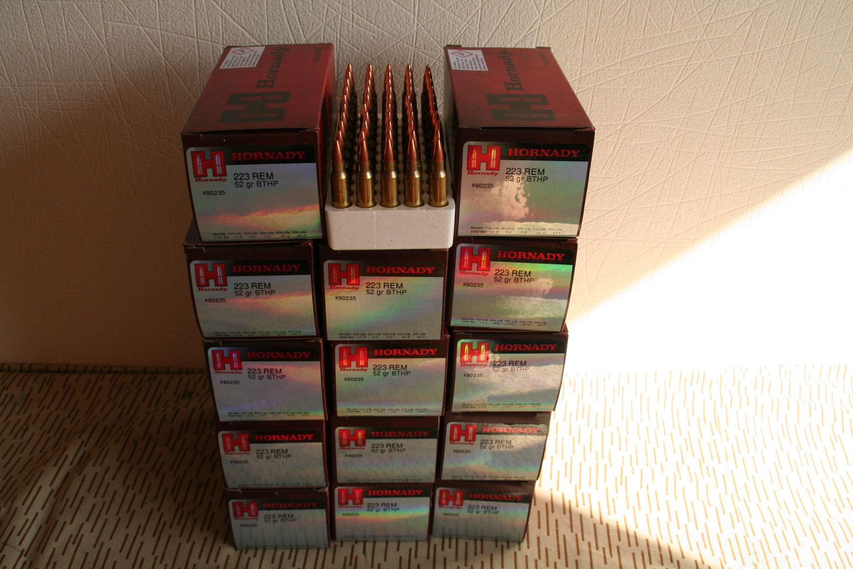 Hornady match .223 Remington 52grs 700 Schuss – Bild 1