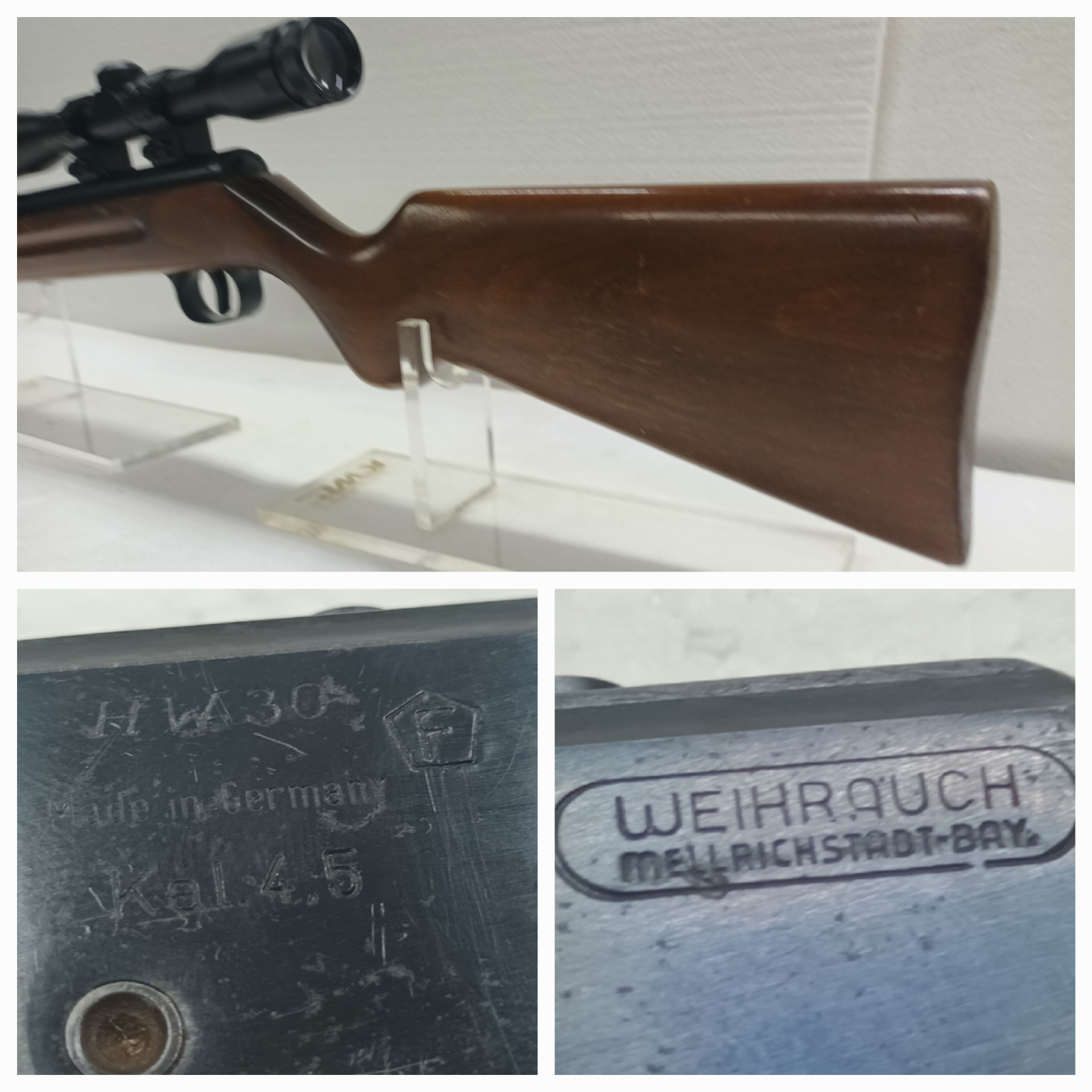 WEIHRAUCH HW30 + Zielfernrohr 25x32 __ TOP LUFTGEWEHR – Bild 3