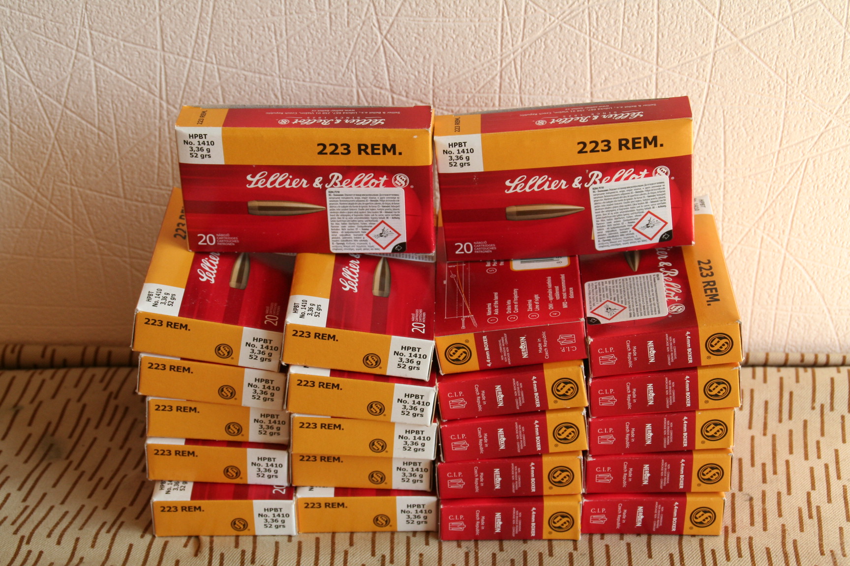 Sellier & Bellot .223 Match 52grs 440 Schuss – Bild 1