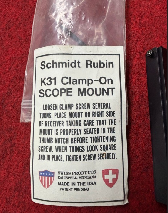 ZF Montage Schweizer Karabiner K31 – Bild 5