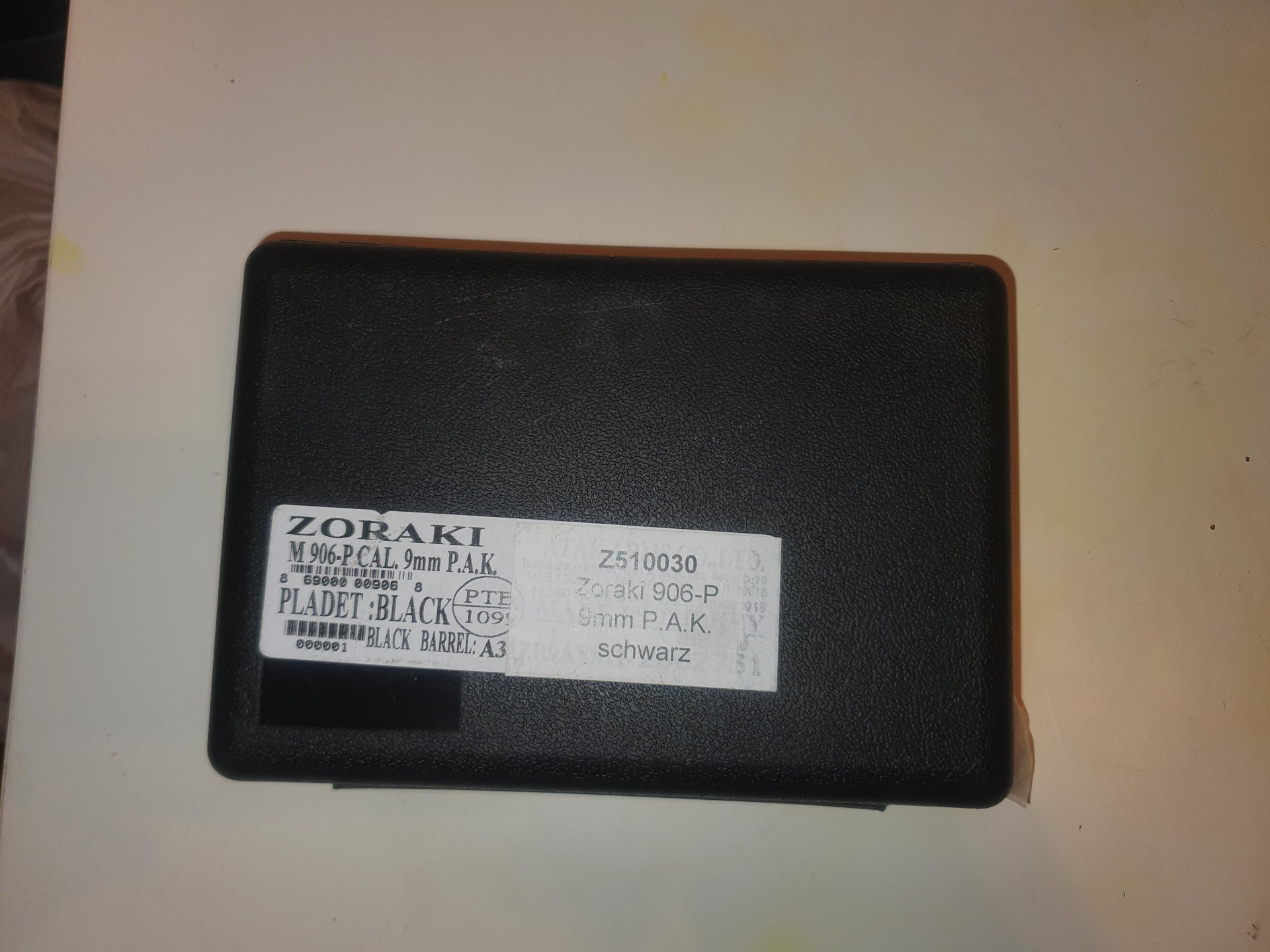 !NEUE! Zoraki 906 Schreckschusspistole 9mm P.A.K. brüniert PTB 1099 – Bild 2