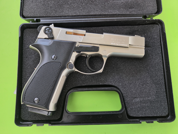 Walther P88 in Nickel, PTB 613, Cal. 9mm PAK – Bild 2