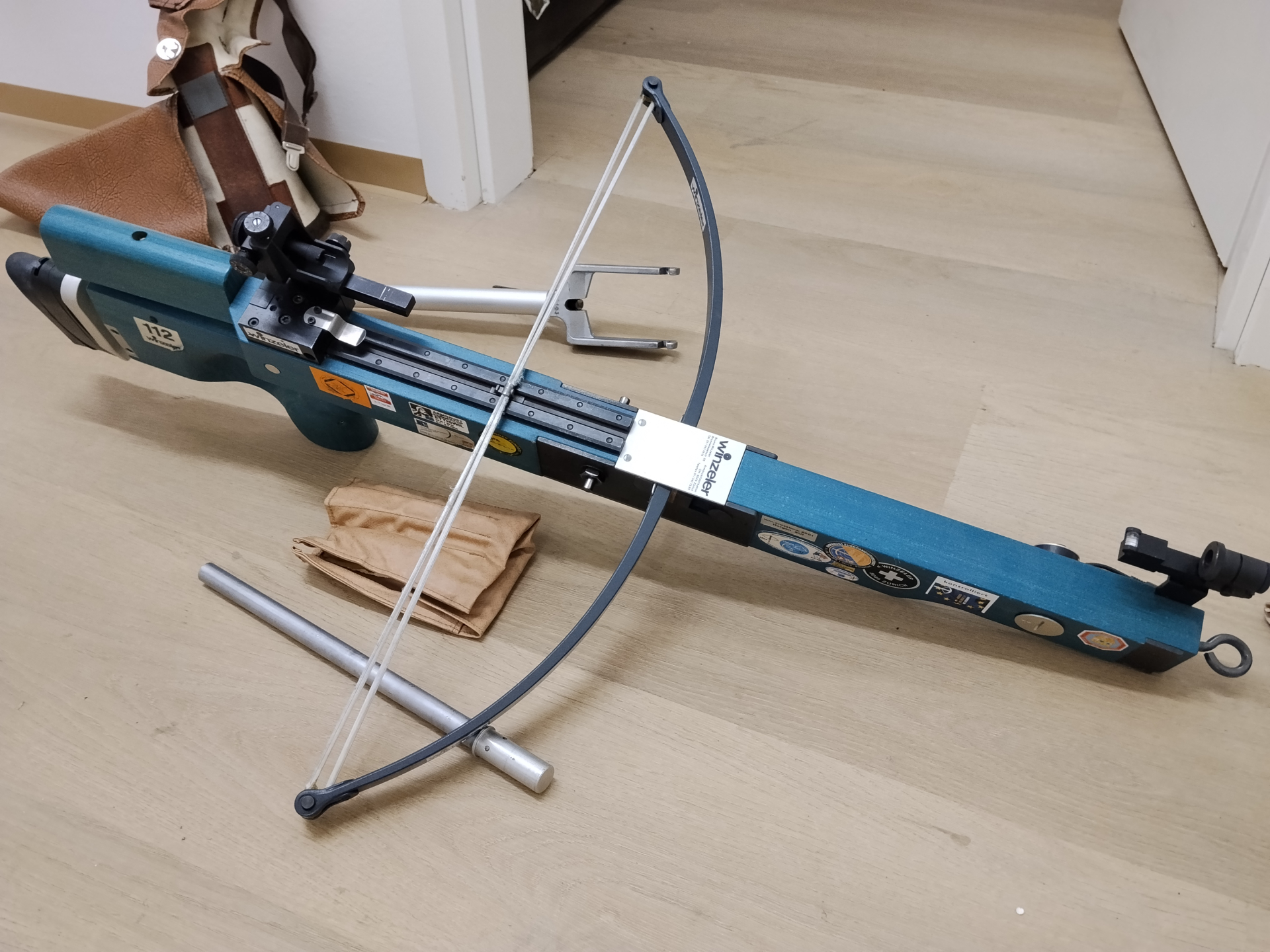 Winzeler 112 Matcharmbrust 10 m mit Spannhebel – Bild 3