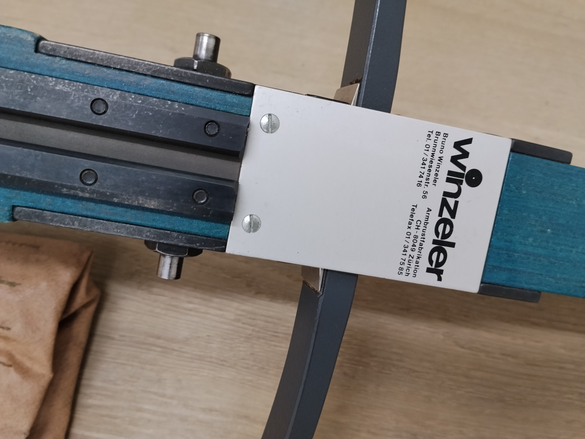 Winzeler 112 Matcharmbrust 10 m mit Spannhebel – Bild 5