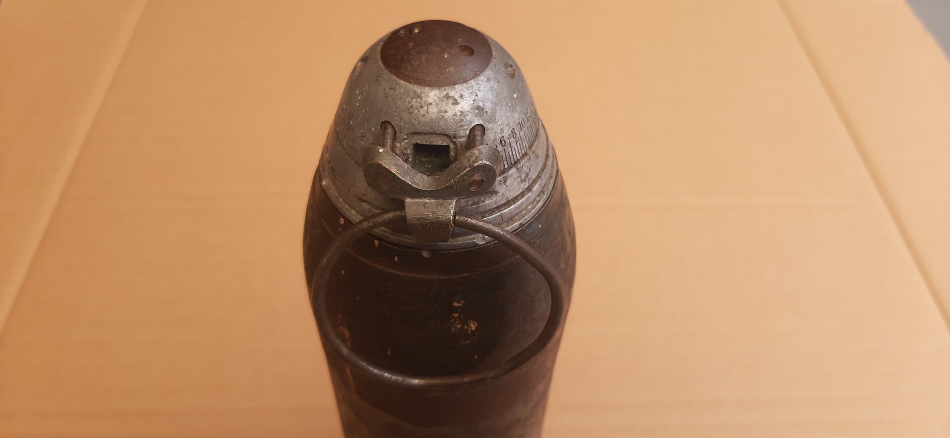 7,7 cm Sprenggranate mit Doppelzünder C/96 Sb – Bild 3