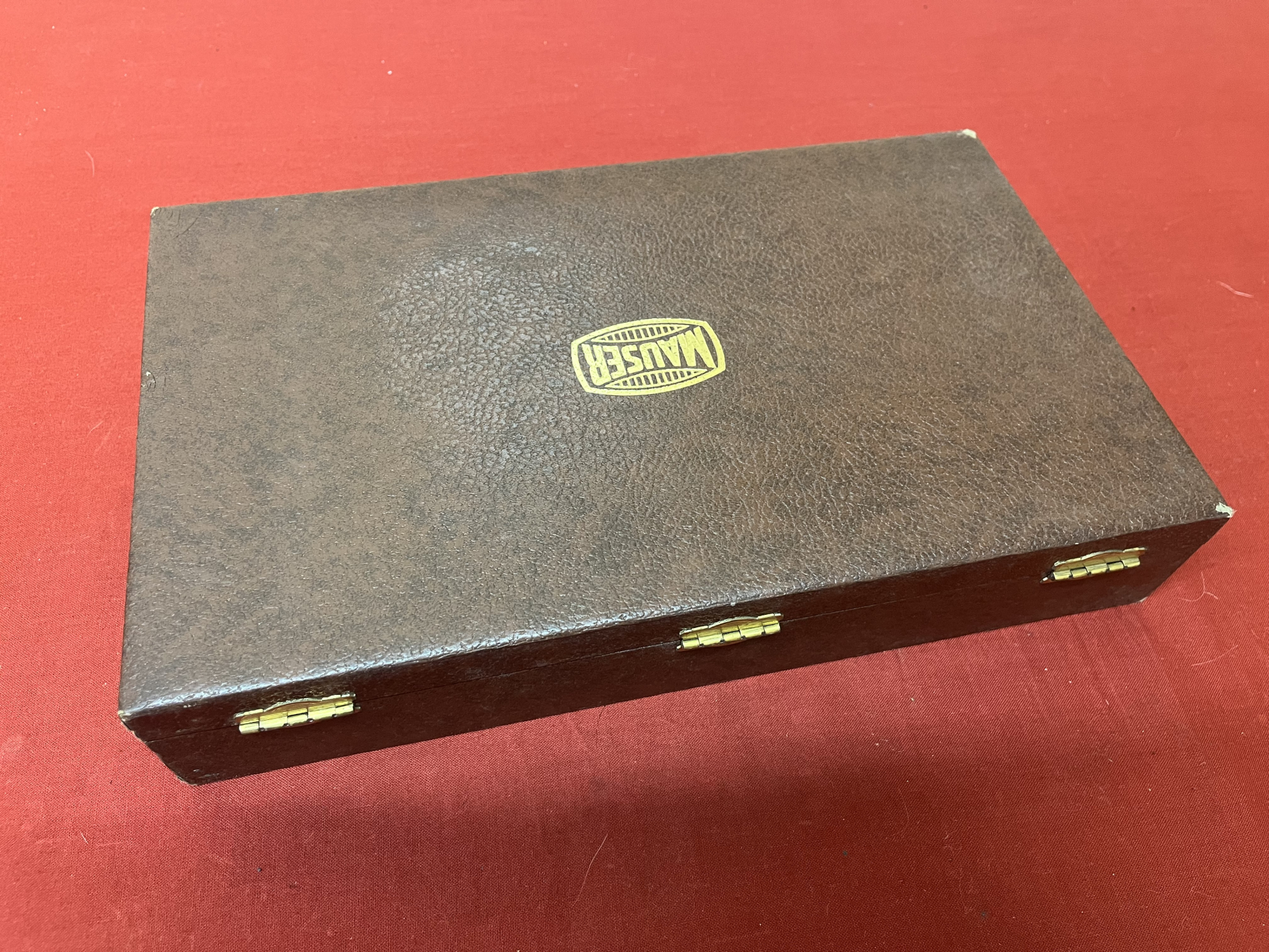 Mauser Präsentationskassette für Parabellum / P08 – 1970er Jahre – Bild 3