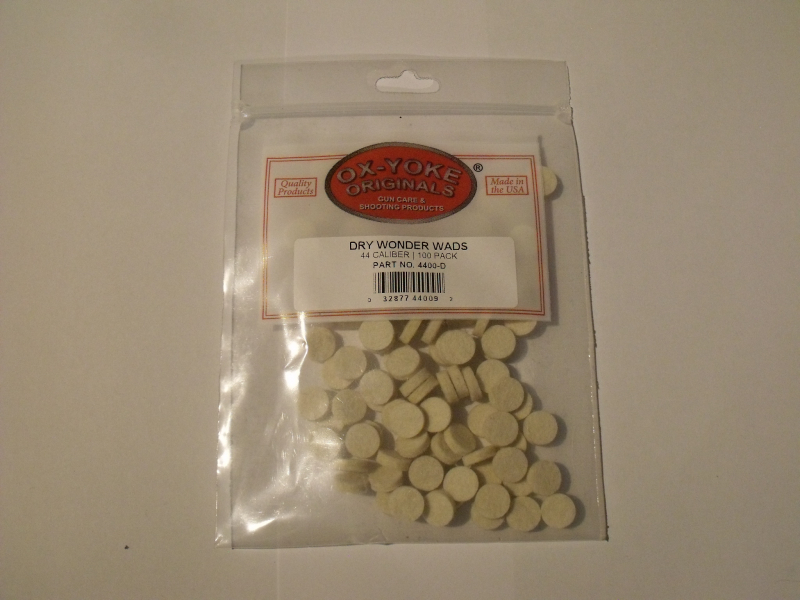 Verdämmpfropfen / Wool Wads cal. .44 von "Ox - Joke" – Bild 1