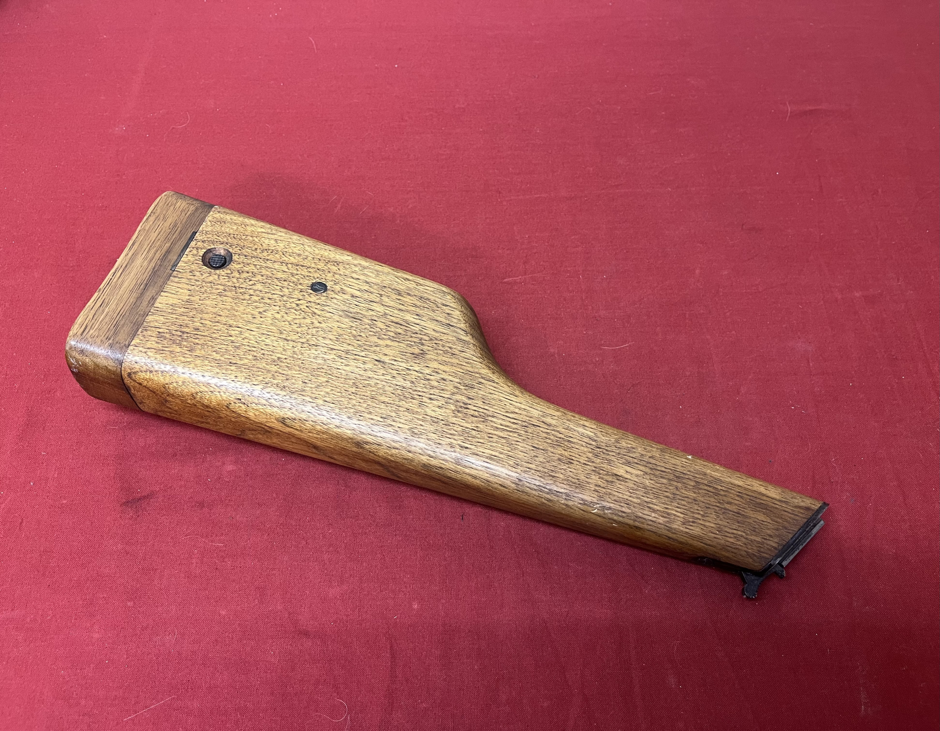 Mauser C96 Anschlagschaft / Holsterstock – Reproduktion – Holz – Bild 2