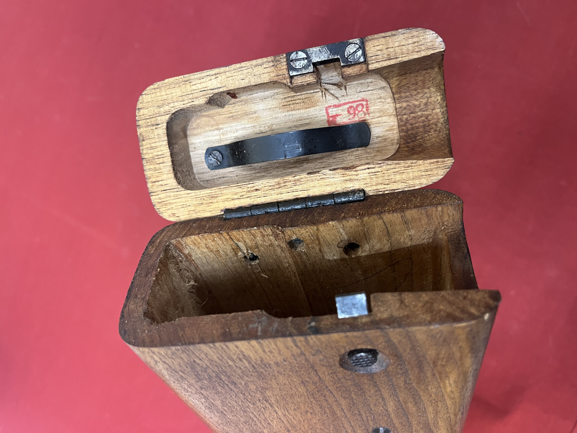 Mauser C96 Anschlagschaft / Holsterstock – Reproduktion – Holz – Bild 5