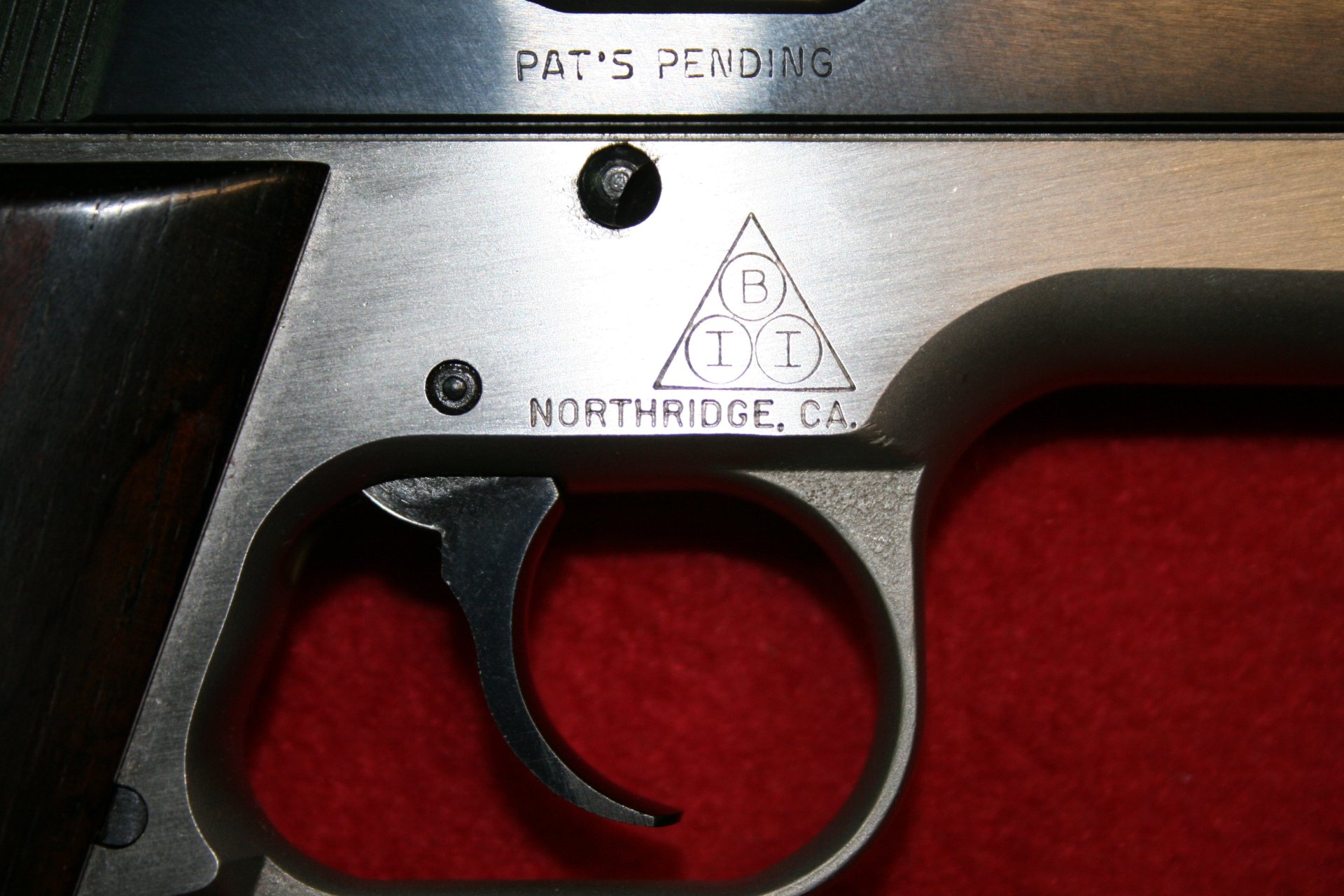 Smith & Wesson Mod. 39 BII-Griffstück Stainless, 9 mm Luger "Rarität !" – Bild 3