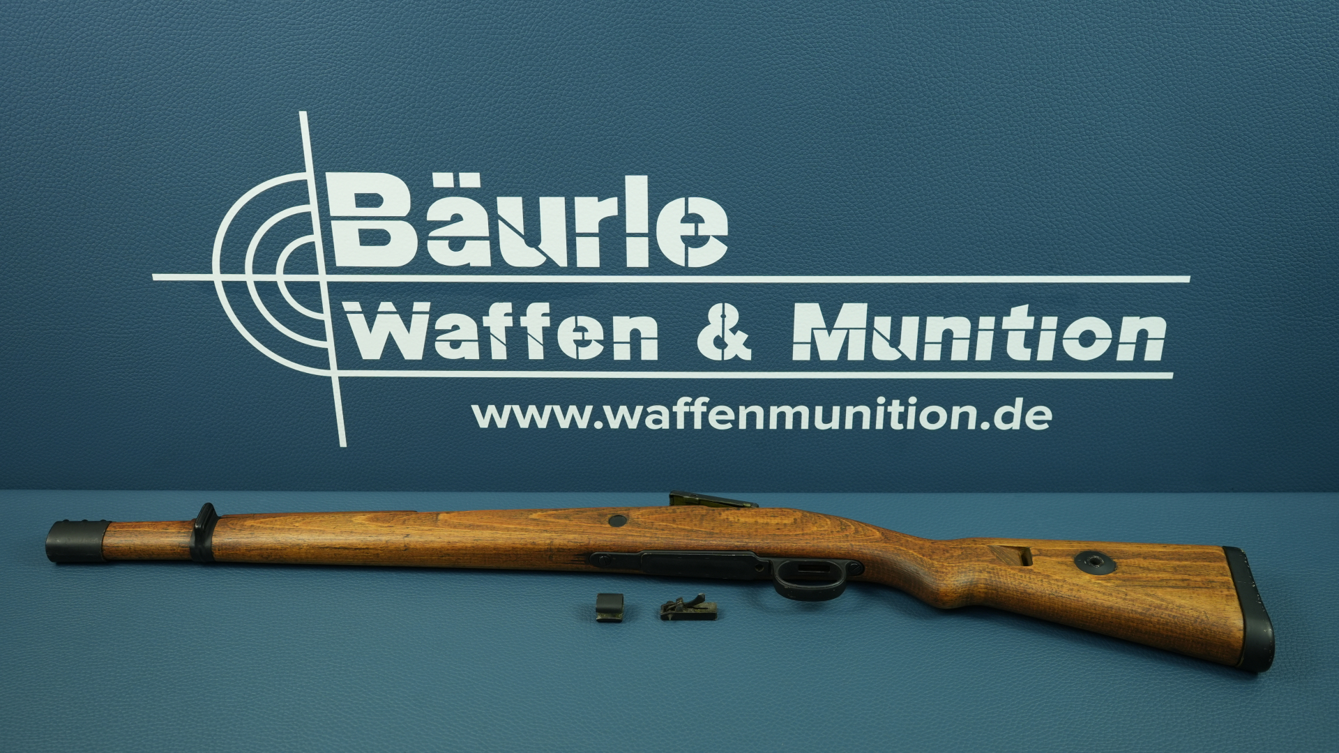 Original K98 Schichtholzschaft WK2 inkl. Vorderschaft & Beschlagteile – Bild 1
