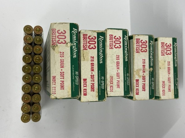 .303 British REMINTON 215 gr. 73 Stück Vollmantel – Bild 2