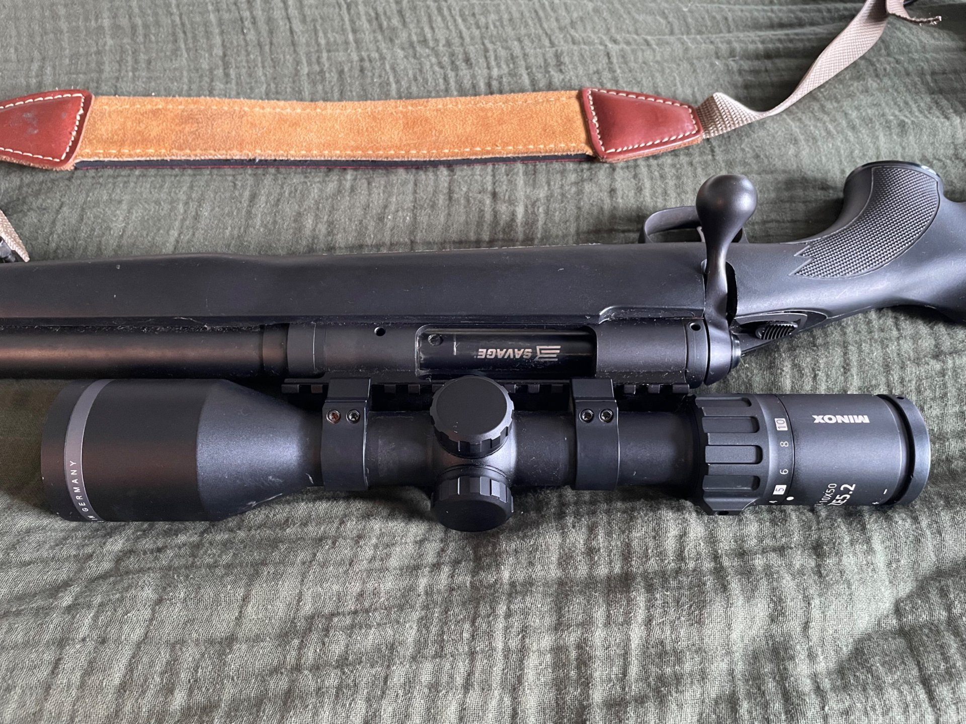 Savage 10 TR .308 Win. + MINOX ZE5.2 2-10x50 + Montage & Futteral – Bild 2