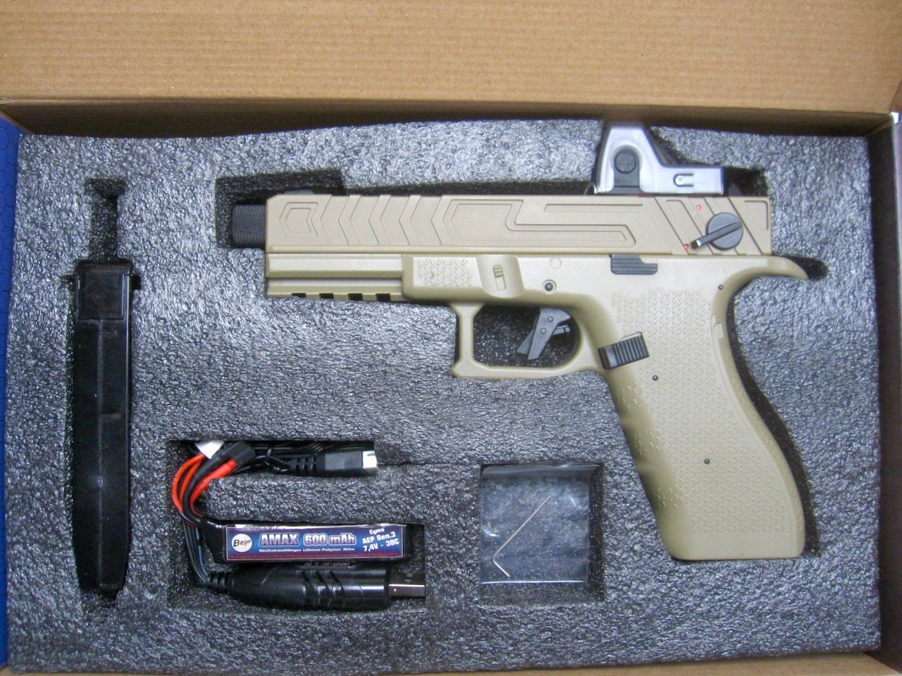 AEP Pistole CYMA CM.131A "GEN.5" mit CORE EFCS – Bild 2