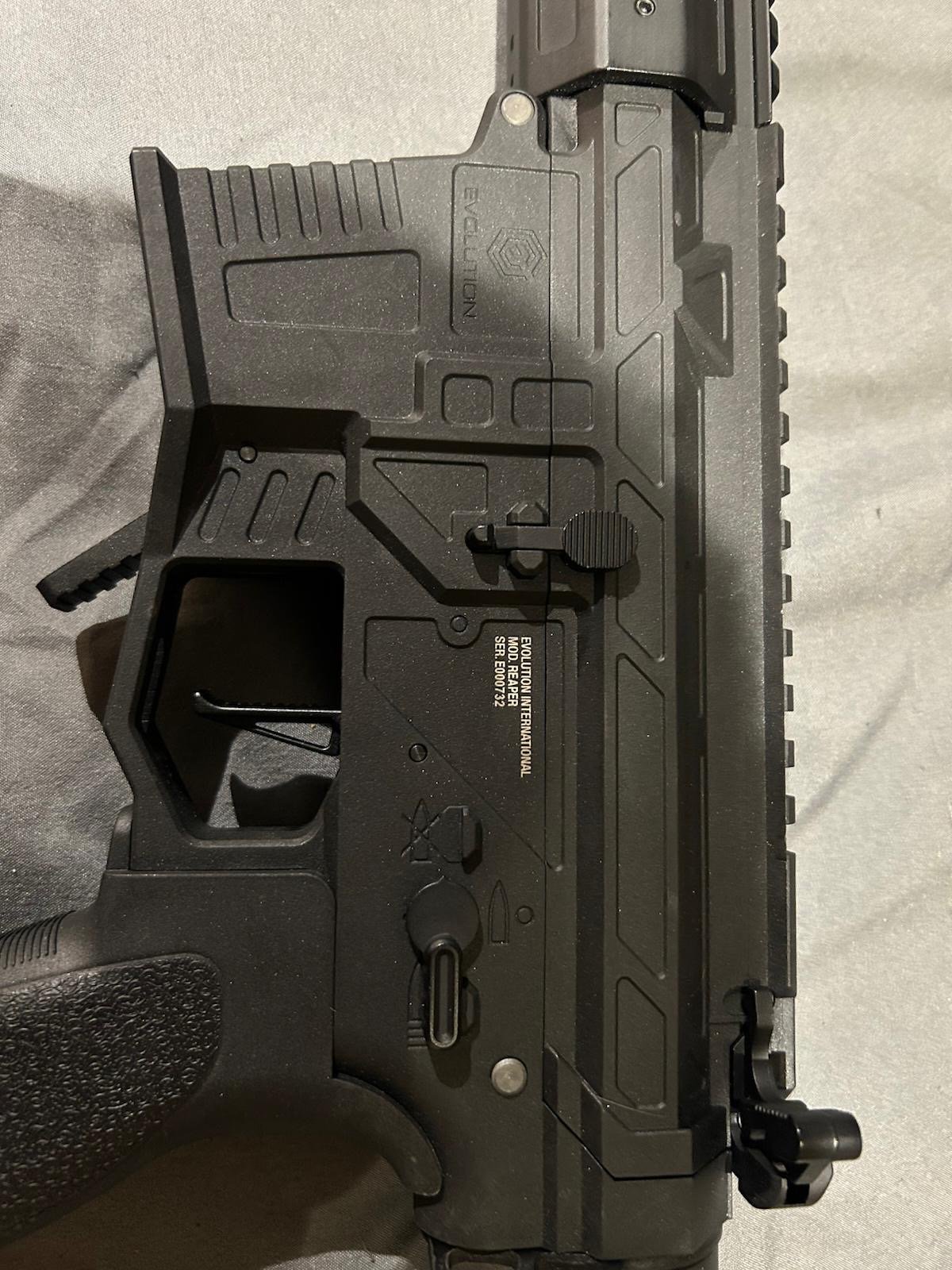 Evolution Reaper 9mm S EMR Carbo. ETSII AEG 6mmBB schwarz – Bild 5