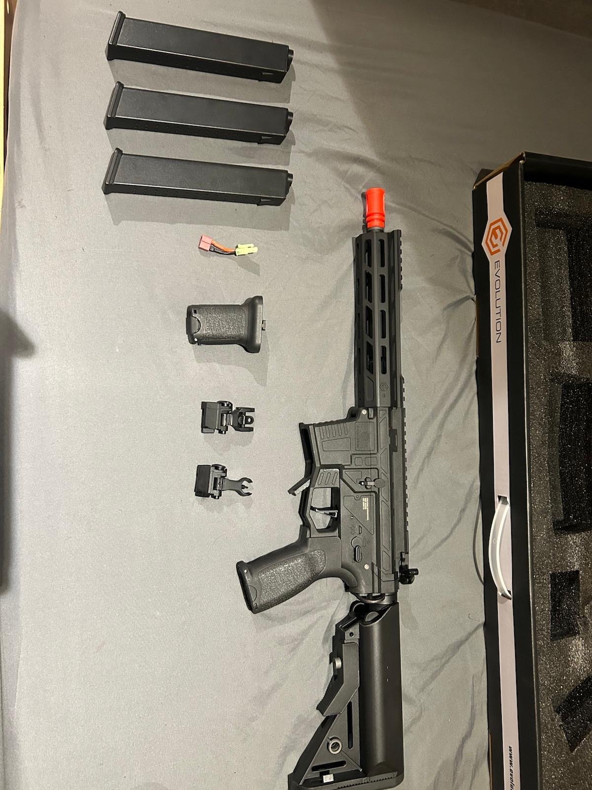 Evolution Reaper 9mm S EMR Carbo. ETSII AEG 6mmBB schwarz – Bild 1