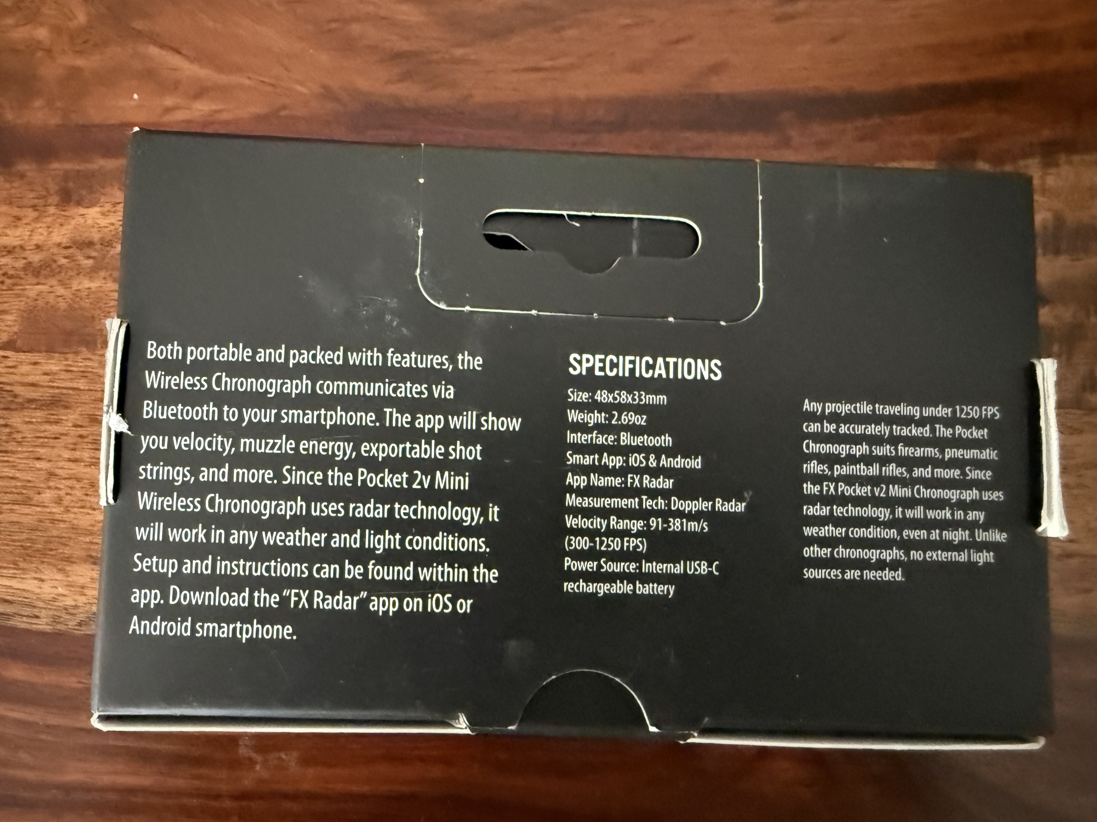 Fx airgun Pocket chronograph v2 / Dreamline / AEA – Bild 3