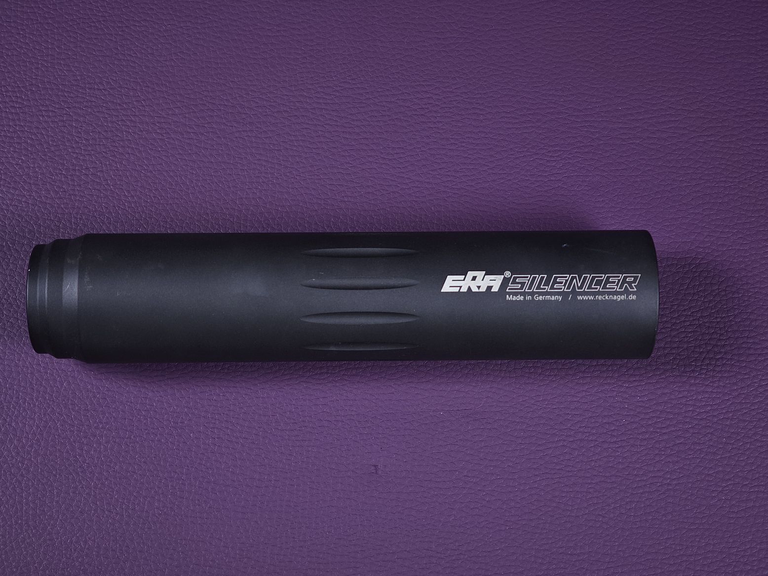 Schalldämpfer Recknagel SOB2 cal. 8mm max gebraucht inkl. Mauser Neoprenschutzhülle – Bild 1