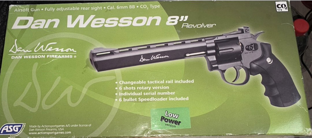 Dan Wesson 8" Revolver 4,5mm und 6mm – Bild 2